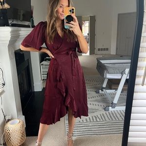 Wrap dress size medium